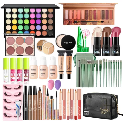 Miniatura 8 de Kit completo de maquillaje para mujeres, juego de maquillaje, juegos de maquillaje para mujeres, niñas, adolescentes, maquillaje para mujer, juego