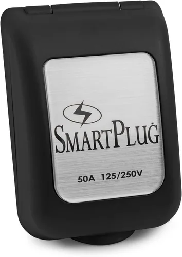 Miniatura 6 de SmartPlug Ensamblaje de entrada y cubierta de alimentación Shore de 50 amperios 125/250 V, entrada de 50 amperios con sellos resistentes a