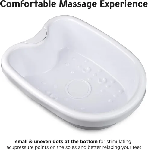 Miniatura 7 de AW máquina de spa para pies y desintoxicación iónica con una bañera de limpieza celular; equipo de salón para el cuidado de la belleza Blanco