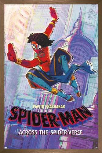 Miniatura 16 de Trends International Marvel Spider-Man: Across The Spider-Verse - Pavitr Prabhakar - Póster de pared de una hoja, 34 pulgadas de largo x 22.4