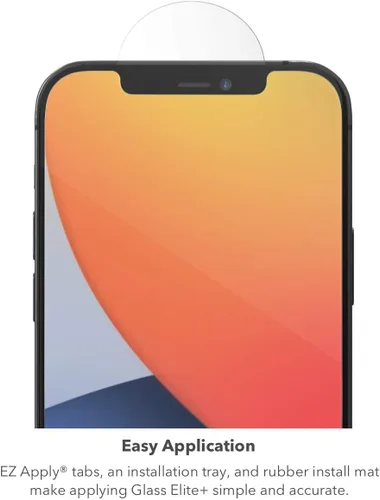 Miniatura 6 de ZAGG InvisibleShield Glass Elite+ Plus - Protector de pantalla para iPhone SE (2ª generación 2020 y 3ª generación 2022), iPhone 8 y iPhone 7, vidrio