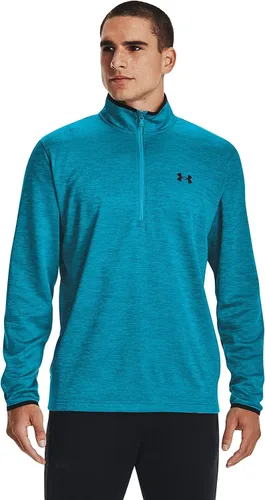 Miniatura 3 de Under Armour Remera para hombre con media cremallera de material Armour Fleece