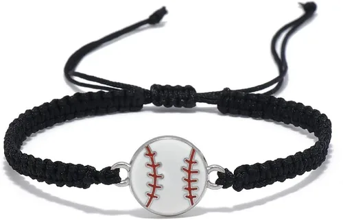 Miniatura 12 de Pulsera de fútbol, fútbol, baloncesto, béisbol, regalos para mujeres y hombres, regalos de cumpleaños, graduación para amantes del deporte, pulseras