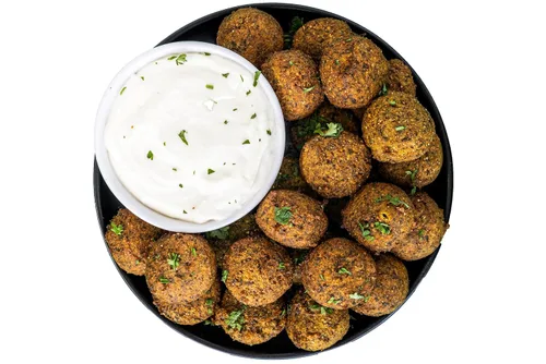 Miniatura 7 de Sadaf Falafel Mix – Mezcla de Falafel Mediterráneo – Plato clásico de Oriente Medio – Falafel vegetariano – Sin MSG – Sin conservantes artificiales