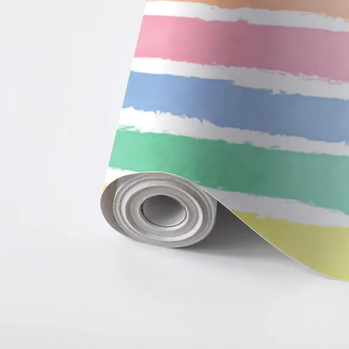 Miniatura 11 de VGHUYEVOGERE Papel tapiz autoadhesivo para despegar y pegar, estilo bohemio, patrón étnico, textura envejecida, papel de contacto apto