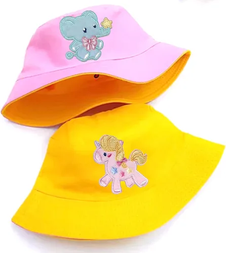 Miniatura 2 de 6 parches bordados de animales lindos para planchar con diseño de unicornio, oso, conejo, elefante, azul y rosa, accesorios de bricolaje para ropa