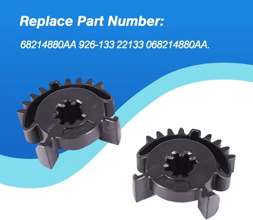 Miniatura 4 de Kit de engranajes de actuador de puerta de mezcla de HVAC de 2 piezas para Dodge Durango Jeep Grand Cherokee 2011-2018, sustituye a 68214880AA