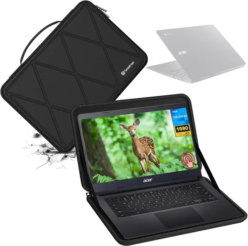 Miniatura 32 de Smatree Funda Protectora EVA Dura Compatible para Acer Aspire 5 A515/3 A315/1 A115 de 15.6 Pulgadas, para Acer Aspire Vero Green-AV15 Funda Serie X
