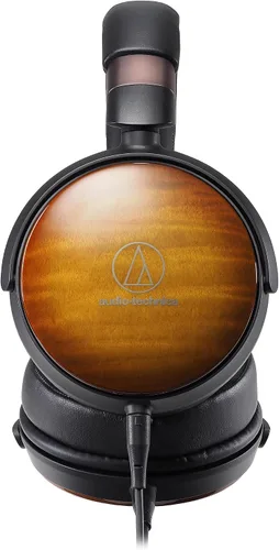 Miniatura 2 de Audio-Technica ATH-WP900 Auriculares Over-Ear de Alta Resolución, Arce Flameado/Negro