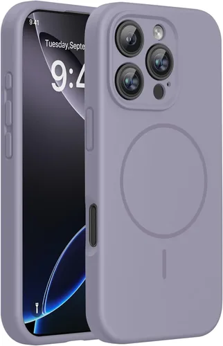 Miniatura 54 de Miracase Funda diseñada para iPhone 13, con protector de pantalla de vidrio templado, forro de microfibra suave antiarañazos, funda de goma