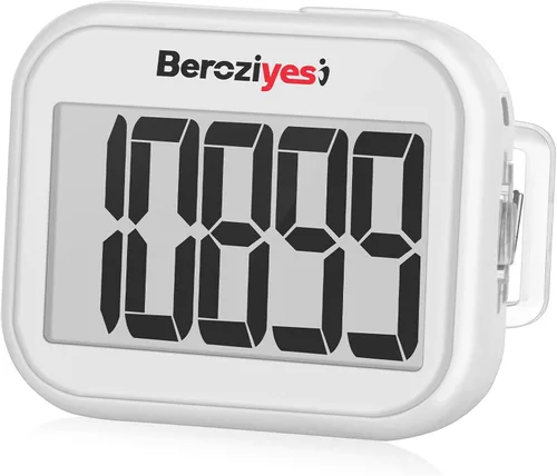 Miniatura 9 de 3D Pedometer for Walking, Simple Step Counter for Walking with Removable Clip and Lanyard, Accurate Pedometers for Steps, Step Tracker with Large