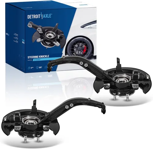 Miniatura 53 de Detroit Axle - Kit de nudillos delanteros e izquierdos RWD para Chevrolet GMC Silverado Suburban Sierra 1500 Avalanche Tahoe Yukon Cadillac Escalade
