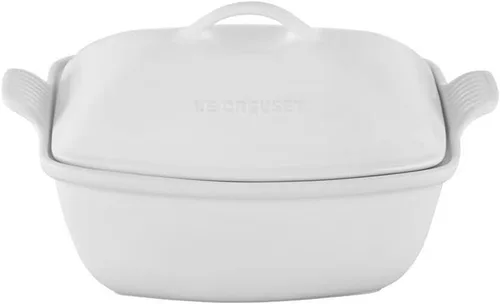 Miniatura 9 de Le Creuset Heritage - Cacerola de cerámica profunda con tapa, 4.5 qt., alcachofa