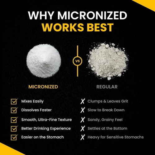 Miniatura 3 de ForestLeaf Monohidrato de creatina micronizada en polvo – Maximiza el crecimiento muscular y la fuerza – Creatina sin sabor para mujeres y hombres
