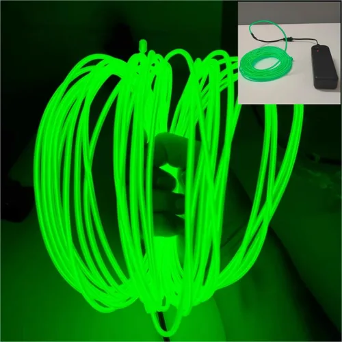 Miniatura 10 de Tira de luces LED de 360° – con opciones de alimentación de batería/USB – Luces LED flexibles para dormitorio, decoración del hogar, diseños