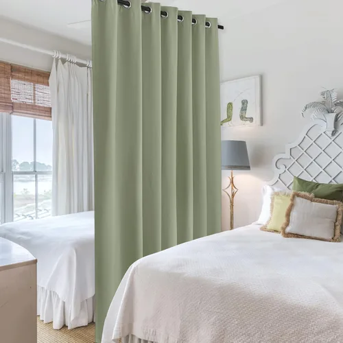 Miniatura 73 de RYB HOME - Cortinas extralargas de privacidad, para bloquear luz, de techo a suelo, para comedor, oficina, sala de estar, cine en casa, patio, 8.3