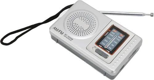 Miniatura 7 de Radio transistor AM FM con altavoz integrado, radio portátil para viajes en casa, entretenimiento, trabajo, emergencia