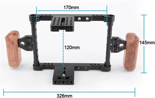 Miniatura 3 de CAMVATE Jaula para cámara DSLR 5D Mark III y Mark II - 1344