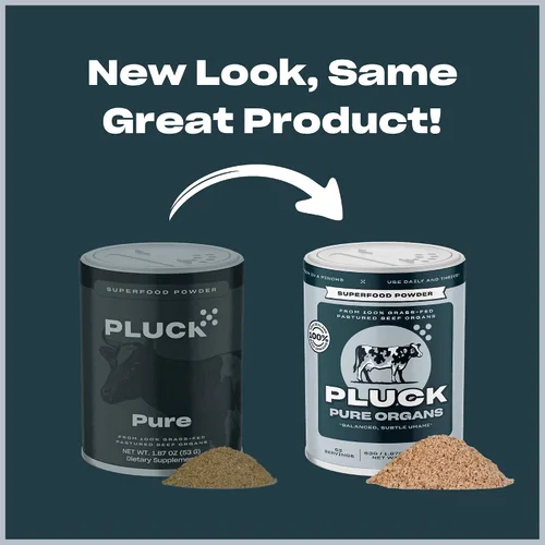 Miniatura 3 de Pluck Polvo de órganos de carne pura 100% hígado, riñón, bazo, corazón y páncreas de carne de res pasturada 100% alimentada con pasto