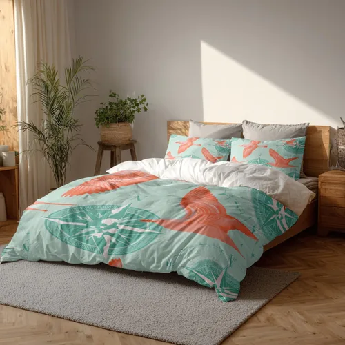 Miniatura 20 de Batmerry Abstract Smooth Lines Twin Size 3 Pieces Bedding Duvet Cover Sets, Soft Fluffy Minimalist Art Soft Hues 100% Cotton Printed Duvet Cover for