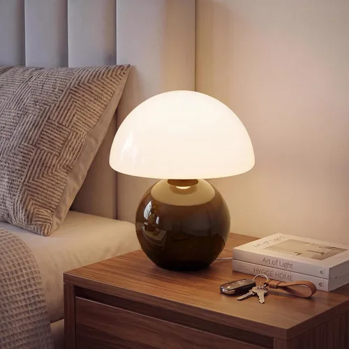 Miniatura 21 de Dawnwake Lámpara de Mesa con Forma de Hongo para Dormitorio, Lámparas Pequeñas de Escritorio para Mesita de Noche para Mesas de Noche de Sala