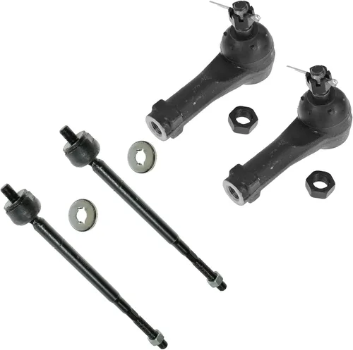 Miniatura 68 de TRQ Juego de barras de acoplamiento delanteras interiores y exteriores de 4 piezas compatible con Jeep Cherokee 1991-2001 y Comanche 91-92