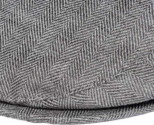Miniatura 7 de Sombrero de verano transpirable para hombre de lino con hiedra plana