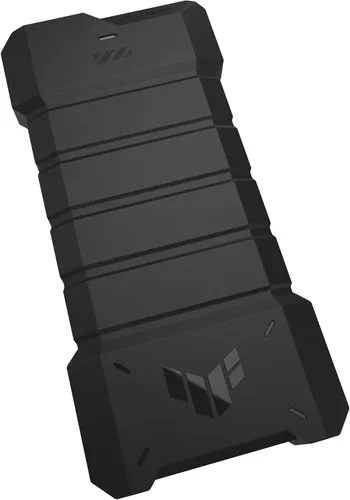 Miniatura 12 de ASUS TUF Gaming A2- Carcasa SSD portátil USB-C 3.2 Gen 2x2, Dual M.2 NVMe PCIe y SATA, resistencia a caídas MIL-STD-810H, resistencia al agua y al
