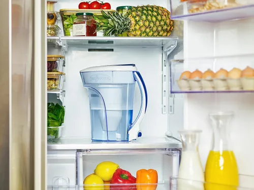 Miniatura 7 de ZeroWater Jarra de filtro de agua de 5 etapas lista para verter de 10 tazas 0 TDS para un mejor sabor al agua del grifo, certificado IAPMO