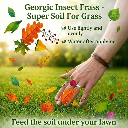 Miniatura 4 de Fertilizante orgánico para insectos – Alimento para plantas multiusos y enmienda del suelo, mejora la salud del suelo, desarrollo de raíces