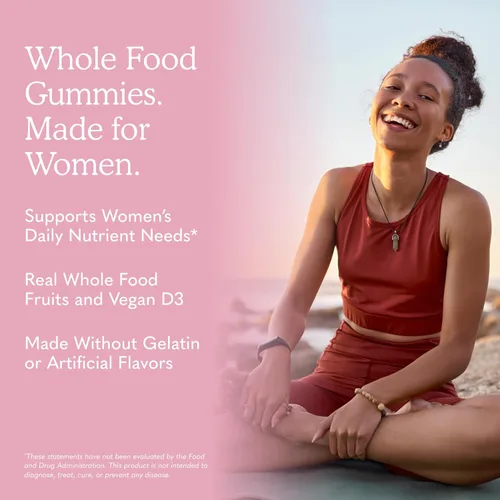Miniatura 4 de Vitamina blanda para mujeres de Garden of Life, multivitamínico para las mujeres de Mykind Organics, 120 pastillas con frutas orgánicas