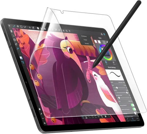 Miniatura 8 de JETech Protector de pantalla de papel para Samsung Galaxy Tab S10 Ultra/Tab S9 Ultra de 14.6 pulgadas, antirreflejo, película de PET mate