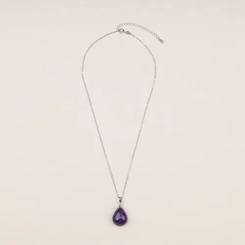 Miniatura 6 de GAVU Collar de cristal curativo de lágrima, Piedra