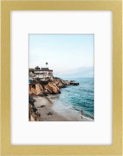 Miniatura 14 de Frametory, Marcos de 8 x 10 para mostrar imágenes de 5 x 7 con paspartú o fotos de 8 x 10 sin paspartú, vidrio resistente a roturas, accesorios