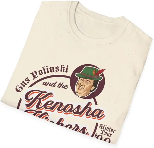 Miniatura 2 de Camiseta unisex Vintage Band Tour, Home Alone Gus Polinski Kenosha Kickers, regalo para fanáticos de la película de los años 90, camisa retro