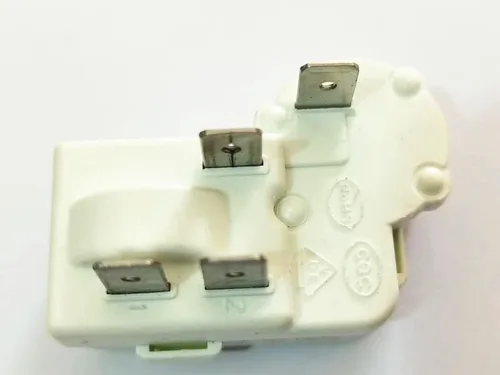 Miniatura 9 de Relé de arranque PTC del compresor del protector de carga del refrigerador de 4 pines Se adapta al congelador Haier Siemens Hotpoint ZHB65-120P15