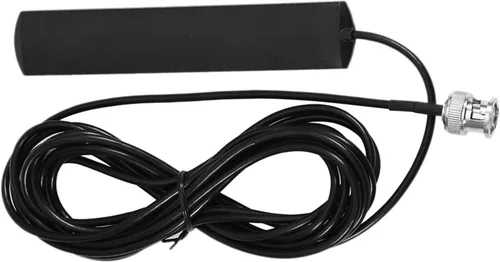 Miniatura 5 de Bewinner Antena de radio móvil de 9.8 pies de 30 MHz-1200 MHz de banda ancha de montaje de vidrio con conector BNC para automóviles, camiones