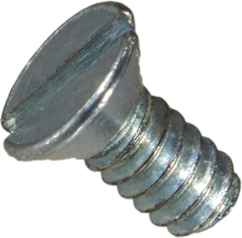 Miniatura 13 de Hard-to-Find Fastener 014973271565 Tornillos de máquina planos ranurados, 0.118 in-0.020 x 0.394 in, pieza-25