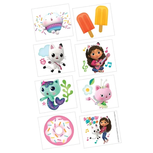Miniatura 2 de Cocomelon - Tatuajes mágicos – 2 x 1.75 pulgadas Tatuajes temporales fáciles de usar, recuerdo de fiesta ideal para fiestas de cumpleaños