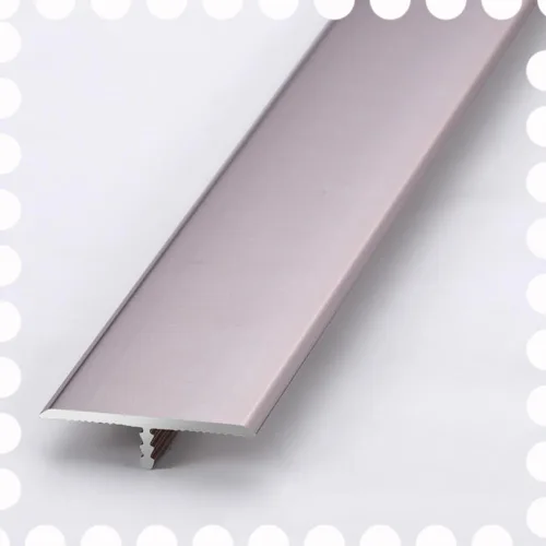 Miniatura 8 de KADEUX Tiras de transición para suelos de aluminio de 1.299 in, tira de transición laminada de moldeo en T, tira de borde de umbral resistente, tira