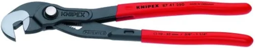 Miniatura 5 de KNIPEX Juego de alicates de cocodrilo (7, 10 y 12 pulgadas) + alicates KNIPEX Raptor (10 pulgadas), rojo