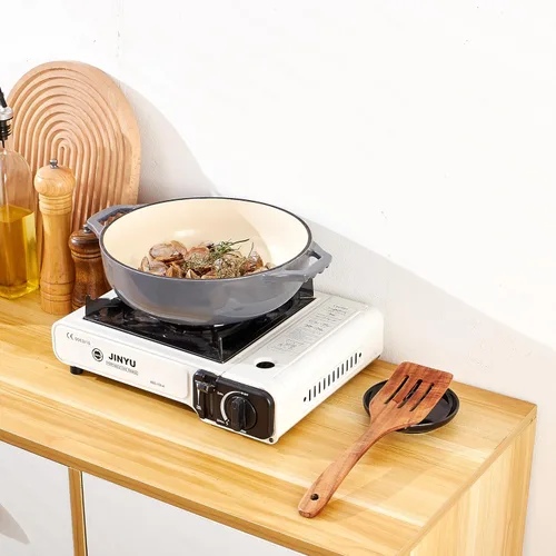 Miniatura 7 de Soporte de cuchara de cerámica para la parte superior de la estufa, soporte grande para utensilios de cocina para encimera de cocina, espátula