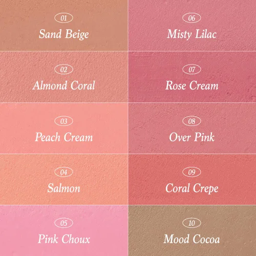 Miniatura 3 de dasique Lápiz labial Mood Blur 08 Over Pink, 0.03 oz (0.9 g)
