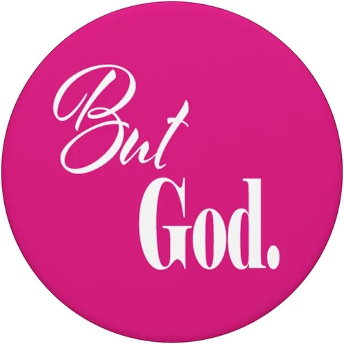 Miniatura 3 de Soporte para teléfono móvil inspirador But God accesorio religioso PopSockets intercambiable PopGrip
