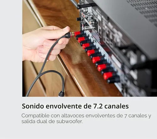 Miniatura 2 de Denon AVR-S770H receptor de cine en casa de 7.2 canales - Receptor HDMI 8K UHD (75W X 7), transmisión inalámbrica mediante HEOS integrado, Bluetooth