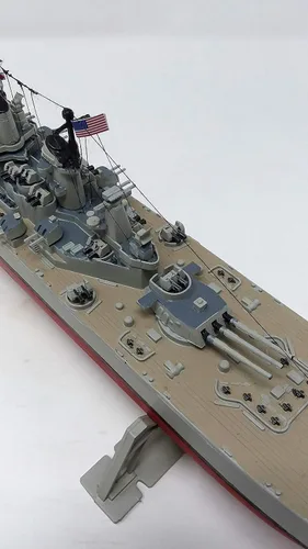 Miniatura 5 de Atlantis USS Iowa Big Battleship Kit de Modelo de Plástico 1/535 Juguete y Pasatiempo