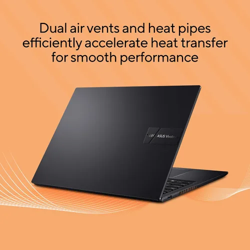 Miniatura 8 de ASUS Vivobook 16 portátil, pantalla WUXGA de 16” 1920X1200 16:10, CPU AMD Ryzen™ 5 5625U, gráficos AMD Radeon™, 8 GB RAM, SSD de 512 GB, sensor