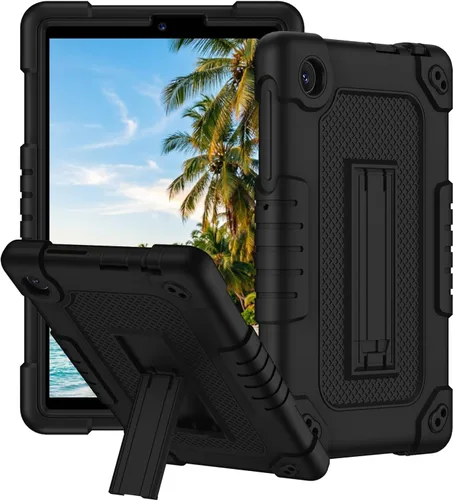 Funda para tablet TCL Tab 8 LE, correa para el hombro, silicona suave y parte trasera dura, a prueba de golpes, para TCL Tab 8 LE/TCL Tab 8 WiFi/TCL