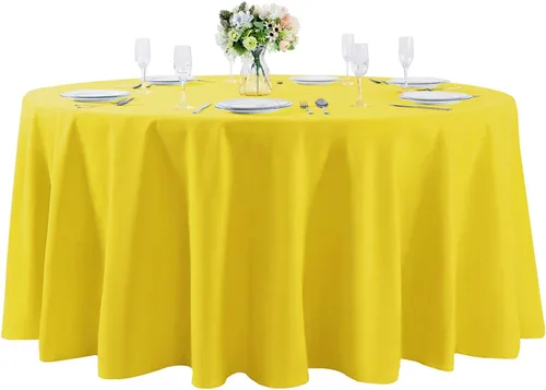 Miniatura 90 de Cupuamon - Mantel rectangular de 60 x 84 pulgadas, tela de poliéster lavable para decoración de bodas, fiestas, cenas y banquetes