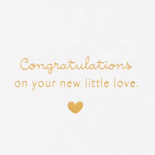Miniatura 3 de Hallmark Tarjeta de Baby Shower de Star Wars para nuevos padres (Baby Yoda, La Fuerza es Fuerte) Bienvenido nuevo bebé, Felicitaciones, Revelación